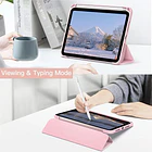 Smart Clear Case Para Ipad Mini 6 Gen A2567 A2568 Rose 3