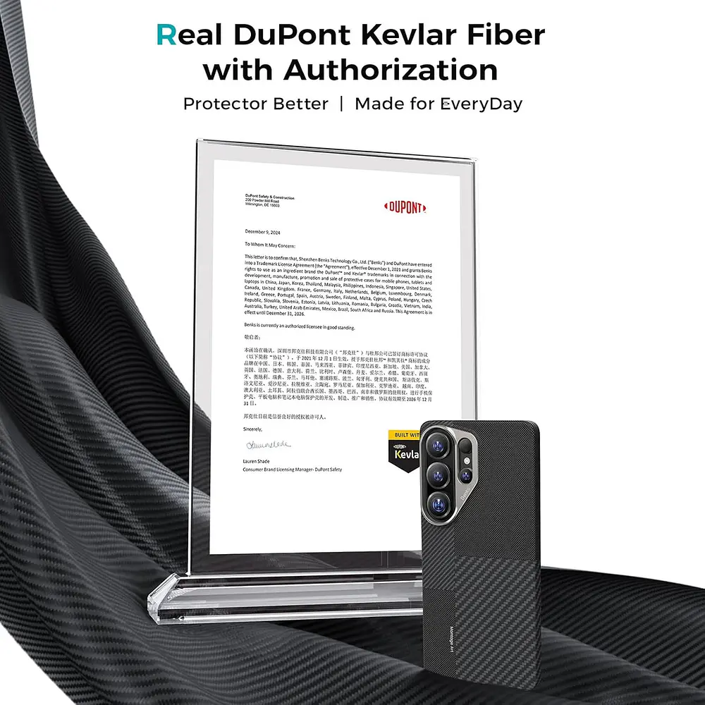 Case Benks Montage Air Kevlar (mag) Para Galaxy S26 Ultra 6