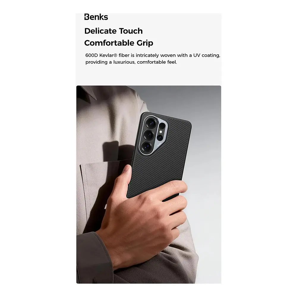 Case Benks Armorpro Kevlar (mag) Para Galaxy S26 Plus 7