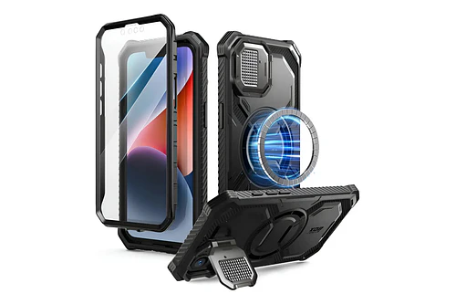 Case I-blason (mag) Para Iphone 17e Protector 360° + Mica