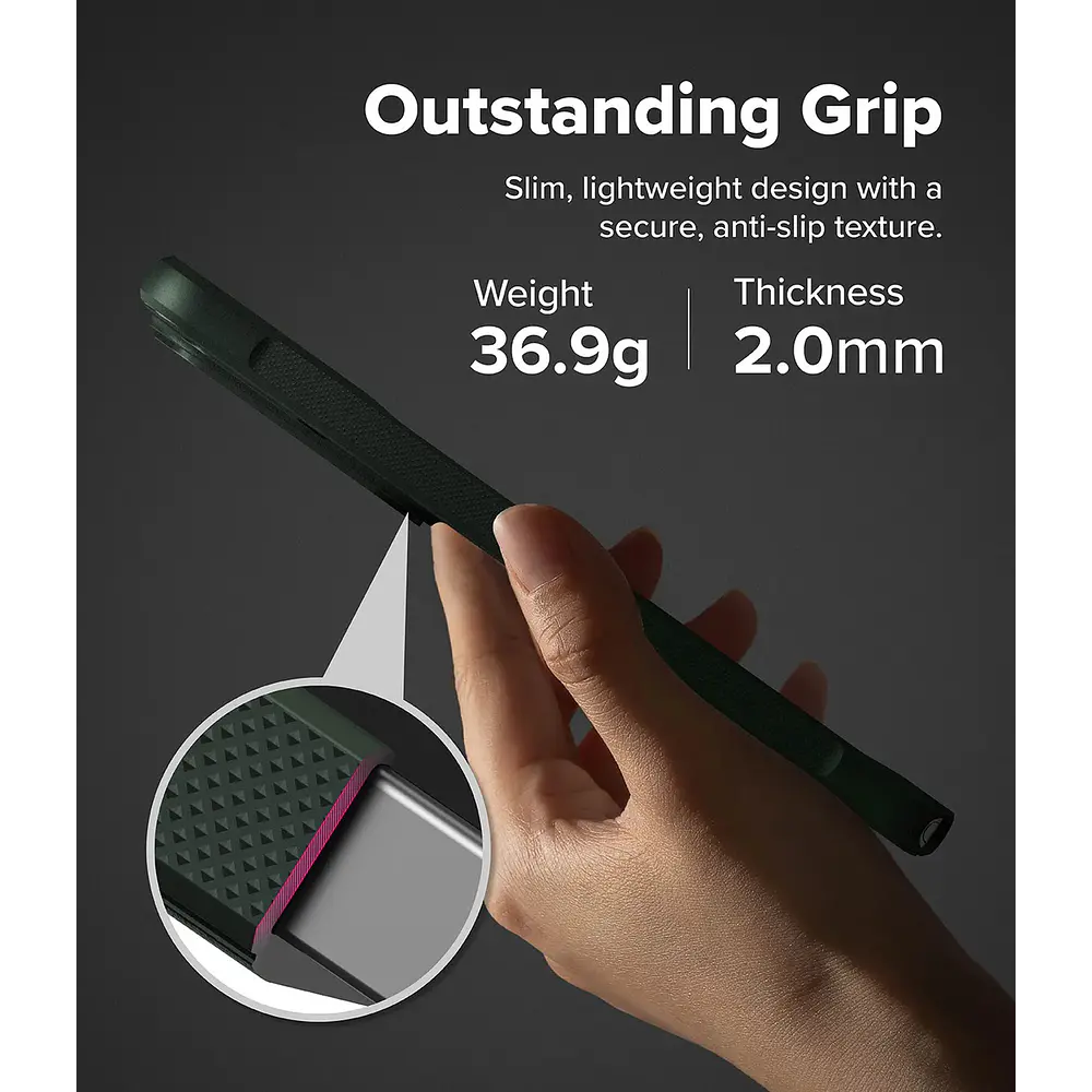 Case Delgado Ringke Onyx Para Galaxy S26 Ultra - Mate Green 6