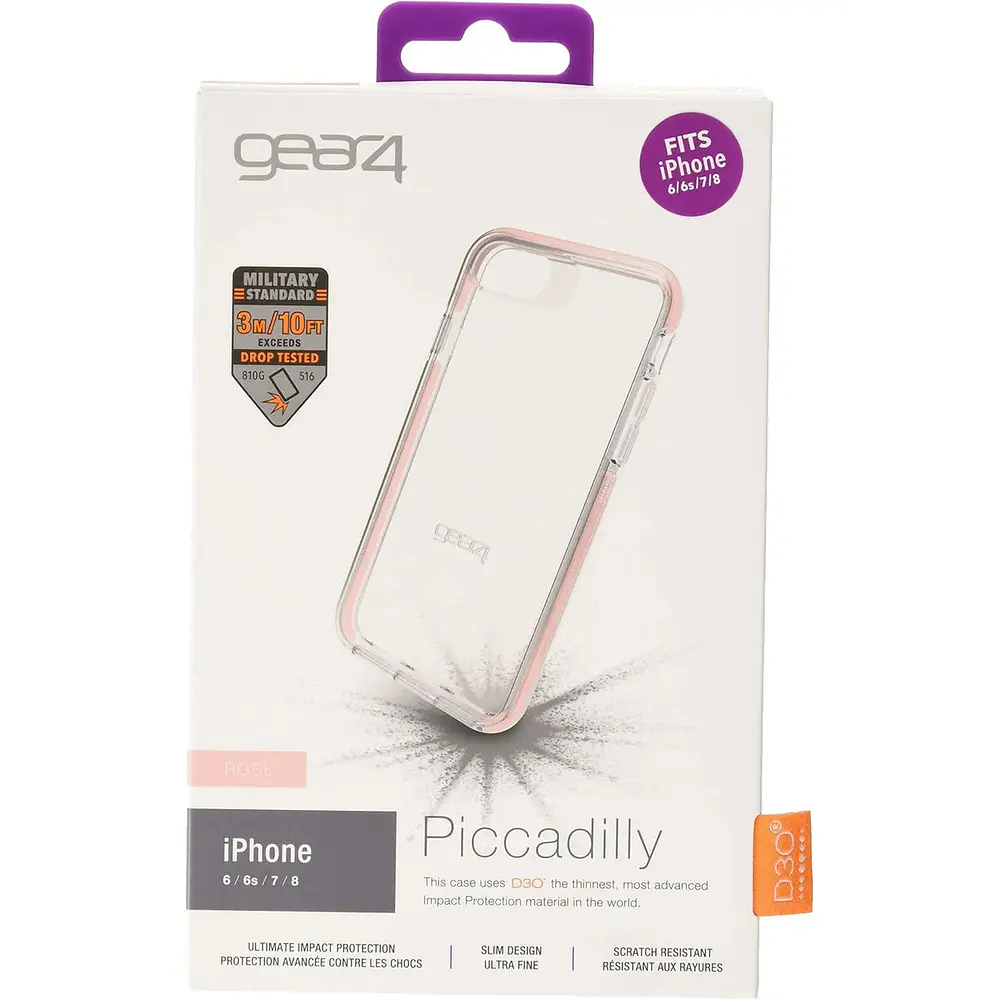 Case Gear4 Piccadilly Para Iphone 8 Normal Se 2020 2022 Rose 5