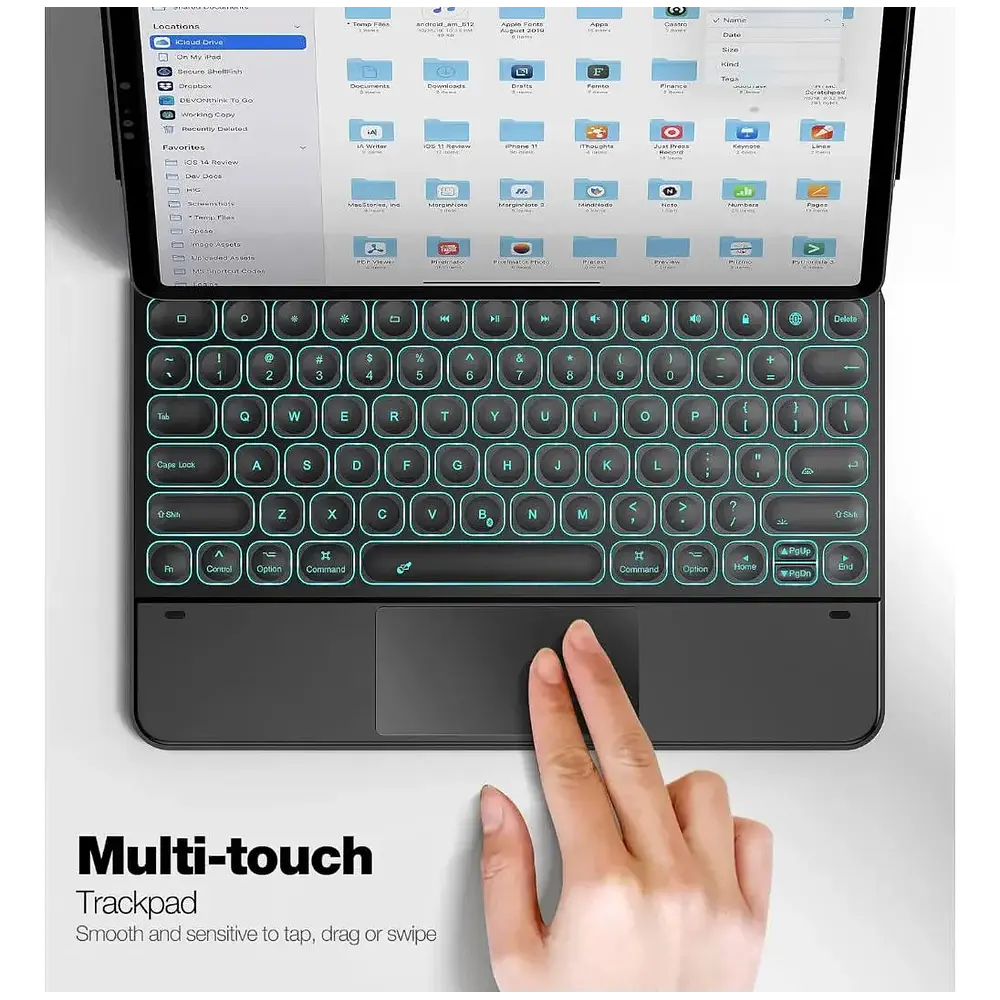 Teclado Magnético Dracool Para Ipad Air 13 M4 Chip (2026) A3461 A3462 A3464 3