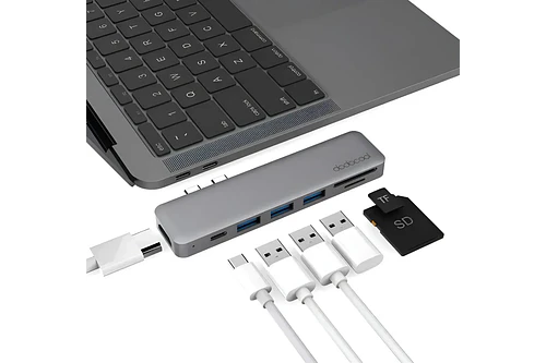 Adaptador Hub Dodocool Usb C Para Macbook Air 15 M5 A3448