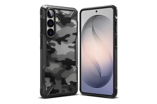 Case Ringke Fusion X Para Galaxy S26 Normal 2026 Camo Black