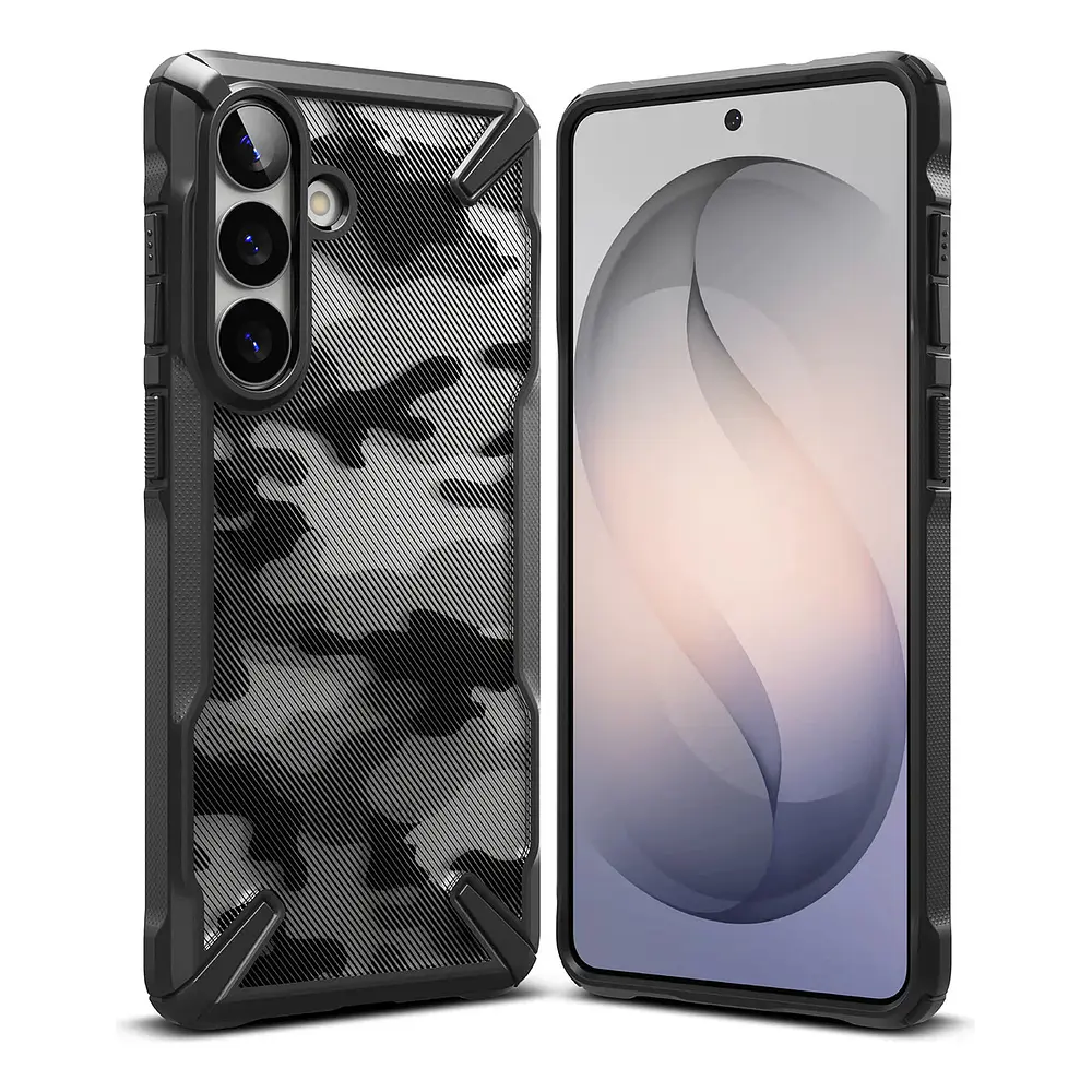 Case Ringke Fusion X Para Galaxy S26 Plus 2026 Camo Black 1