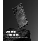 Case Ringke Fusion X Para Galaxy S26 Ultra 2026 Camo Black 2