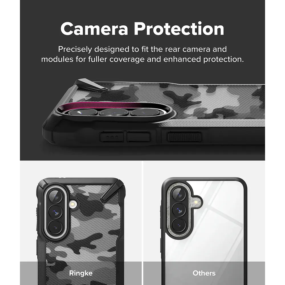 Case Ringke Fusion X Para Galaxy A57 5g (2026) Camo 6