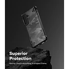 Case Ringke Fusion X Para Galaxy S26 Normal 2026 Camo Black 6