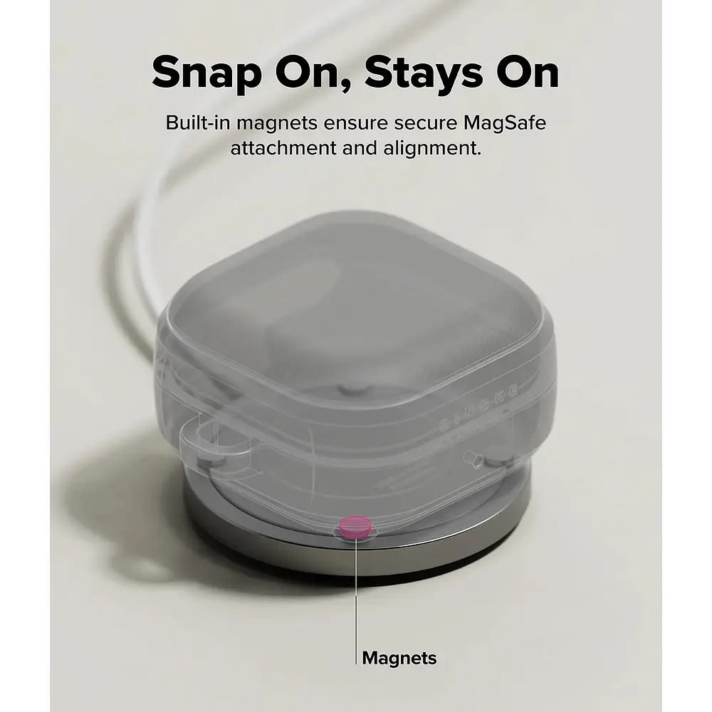 Case Ringke Onyx (mag) Para Galaxy Buds4 / Buds4 Pro W. Gray 7