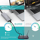Adaptador Hub Vako Hdmi Red Para Macbook Air 13.6 M5 A3449 7