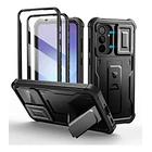 Case Dexnor Para Galaxy A57 5g 2026 Protector 360° Negro 1