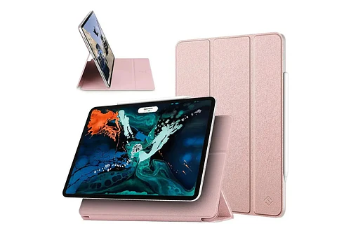 Fintie Smart Folio Para Ipad Air 13 M4 Chip (2026) A3461 A3462 A3464 Rose Gold