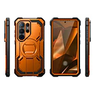 Case I-blason (mag) 360° Para Galaxy S26 Ultra Naranja +mica 2
