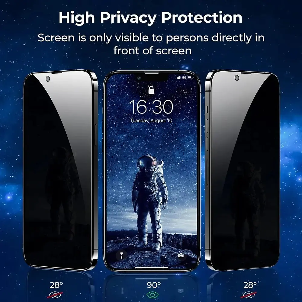 Mica De Vidrio 9h Antiespía Benks Para Iphone 17e (2026) 2