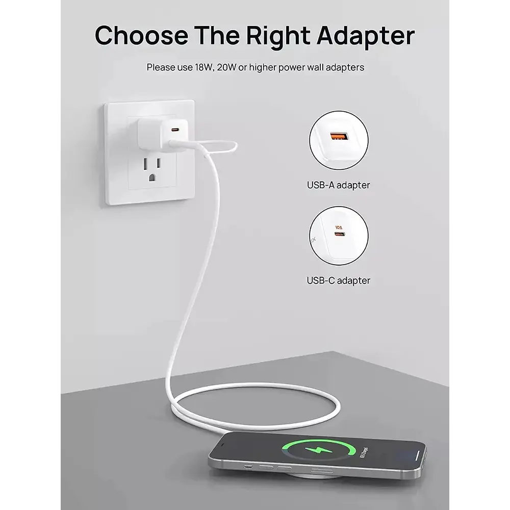 Cargador Verizon (mag) 15w Para Iphone 17e (2026) Open Box 6