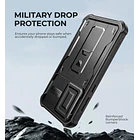 Case Dexnor Para Galaxy A57 5g 2026 Protector 360° Negro 6