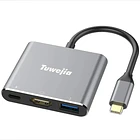Adaptador Hub Tuwejia Usb C Para Macbook Neo 13 (2026) A3404 1