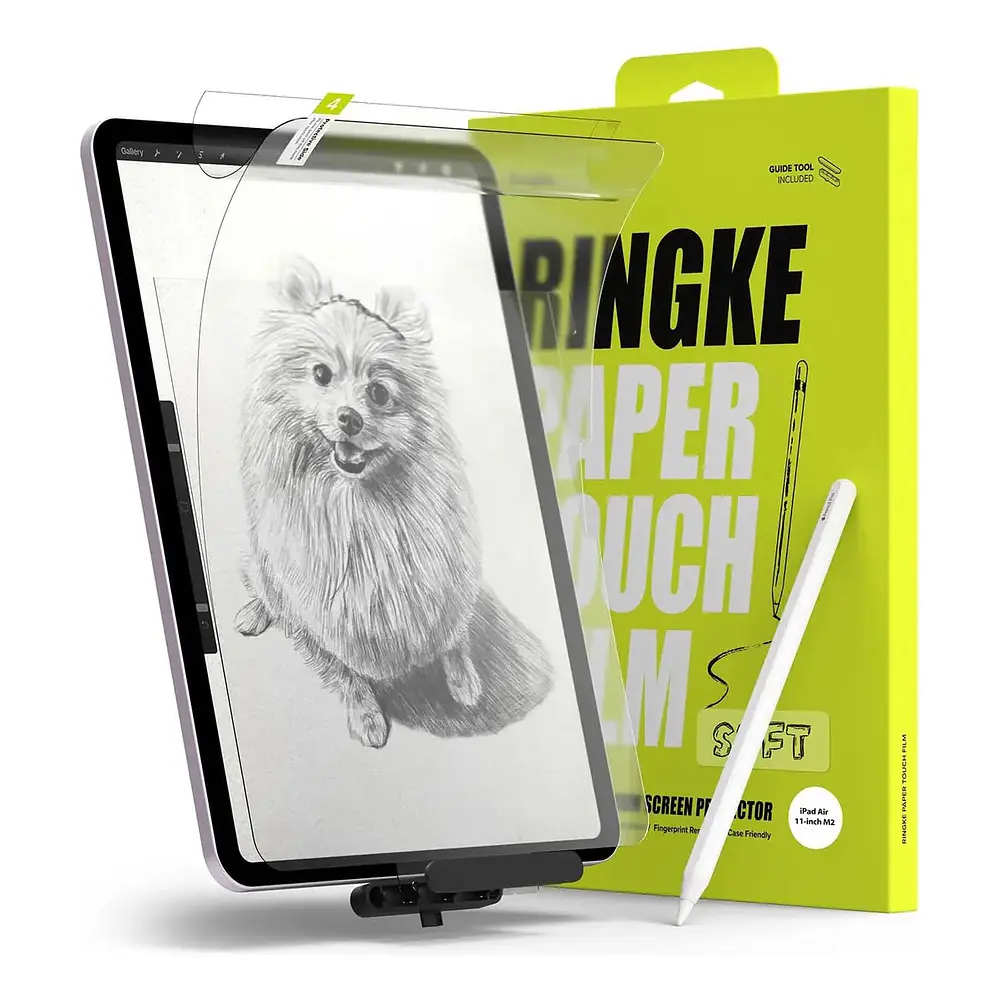Mica Mate Tipo Papel Ringke Soft Ipad Air 11 M4 Chip (2026) A3459 A3460 A3463 1