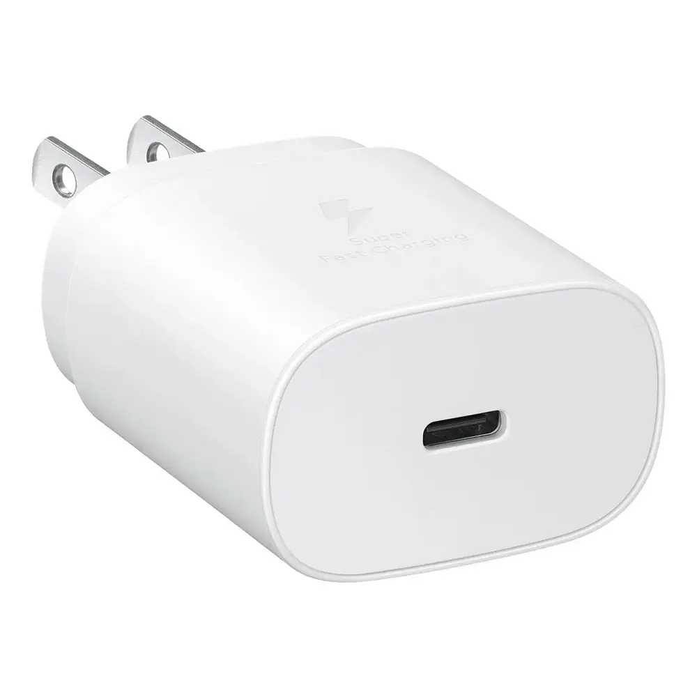 Samsung Cargador de Pared 25watts Para Galaxy A57 A36 A26 Blanco 2