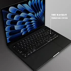 Protector De Teclado Inglés Para Macbook Air 13.6 M5 A3449 6