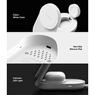 Ringke Cargador 3en1 Qi2 25w (mag) Para iPhone 16 Pro Max 6.9 | iPhone 16 Pro 6.3 | iPhone 16 Normal 6.1 | iPhone 16 Plus 6.7 7