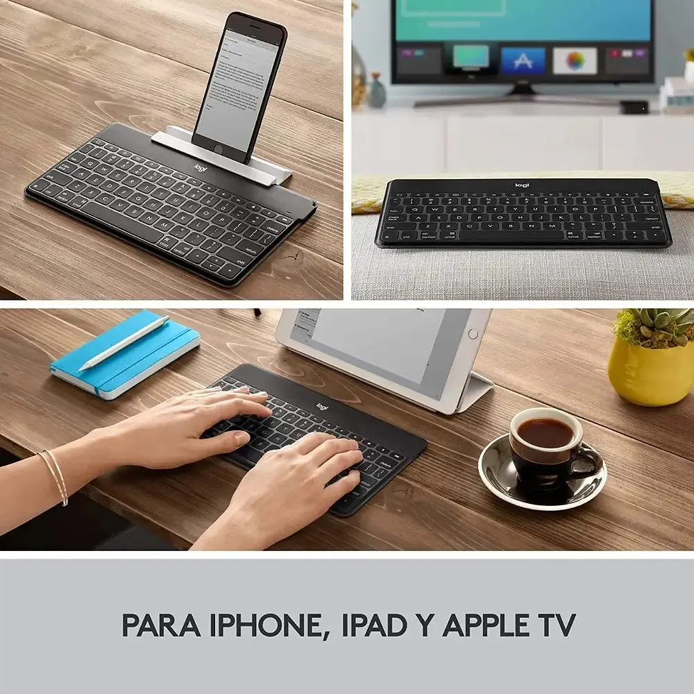 Teclado Logitech Keys To Go Para Ipad Air 11 M4 Chip (2026) A3459 A3460 A3463 7