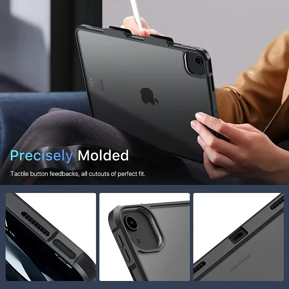 Moko Bumper Case Para Ipad Air 11 M4 Chip (2026) A3459 A3460 A3463 Mate Clear 5