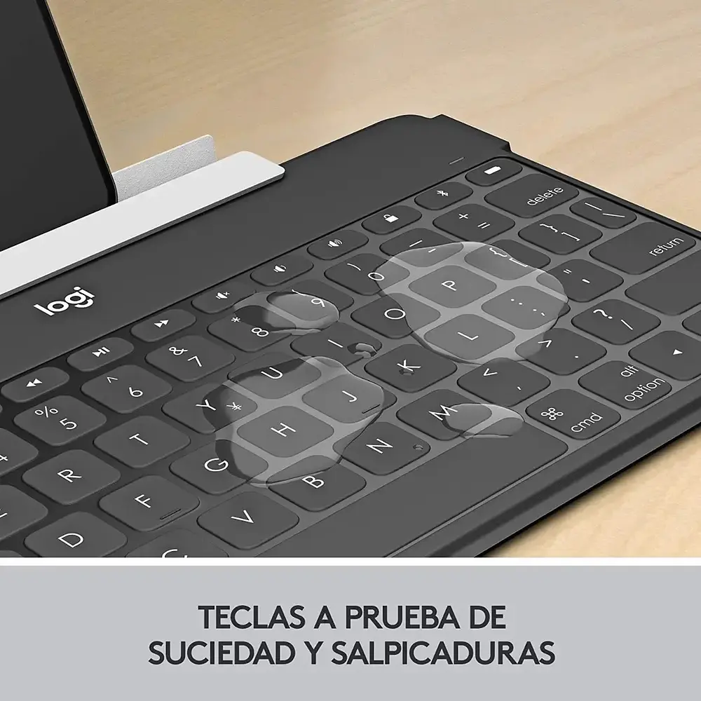 Teclado Logitech Keys To Go Para Ipad Air 11 M4 Chip (2026) A3459 A3460 A3463 8