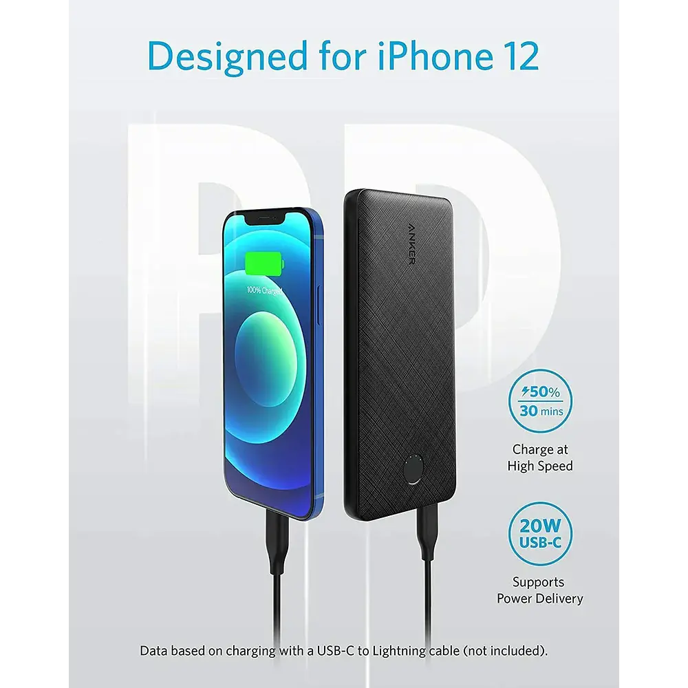 Batería Externa Anker 10000 20w Para Iphone 17e (2026) 7