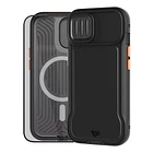 Case + Mica Tech21 Evo Max (mag) Para Iphone 14 Normal 6.1 1