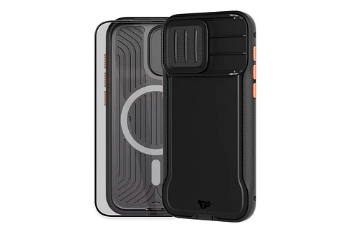Case + Mica Tech21 Evo Max (mag) Para Iphone 15 Pro Max 6.7