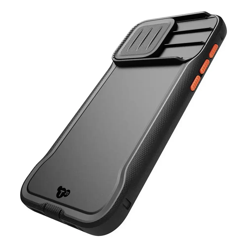 Case + Mica Tech21 Evo Max (mag) Para Iphone 15 Pro Max 6.7 10