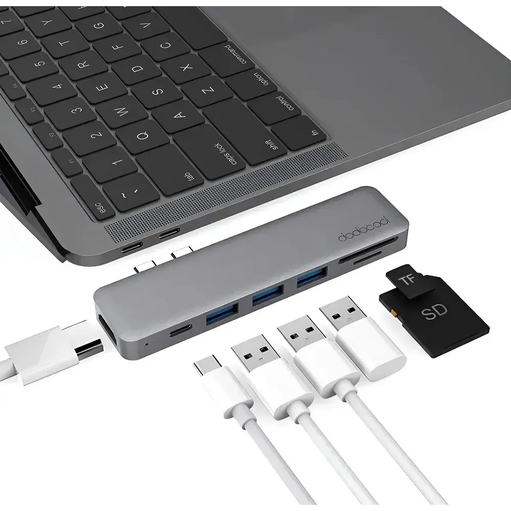 Hub Dodocool 7en2 Para Macbook Pro 14 M5 (2026) A3426 A3427 1