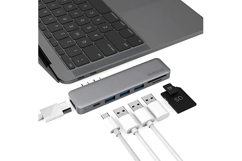Hub Adaptador Dodocool Macbook Pro 16 M5 (2026) A3428 A3429