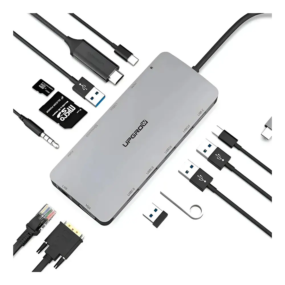 Hub Upgrow Usb C 13en1 Macbook Pro 14 M5 (2026) A3426 A3427 1