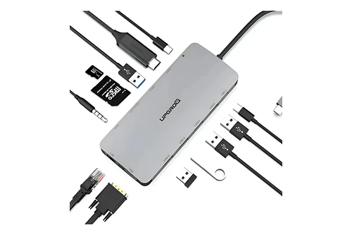 Hub Upgrow Usb C 13en1 Macbook Pro 14 M5 (2026) A3426 A3427