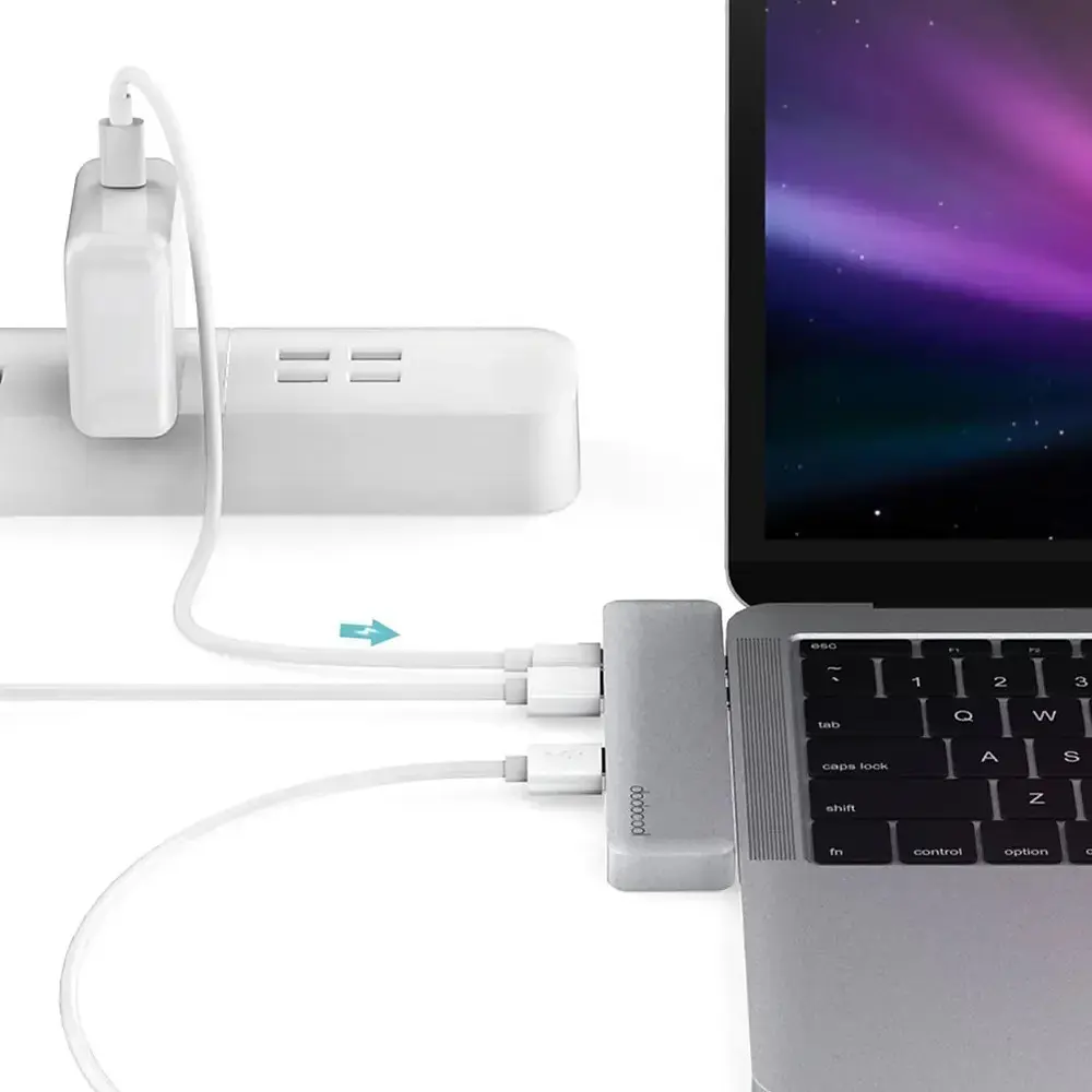 Hub Adaptador Dodocool Macbook Pro 16 M5 (2026) A3428 A3429 3