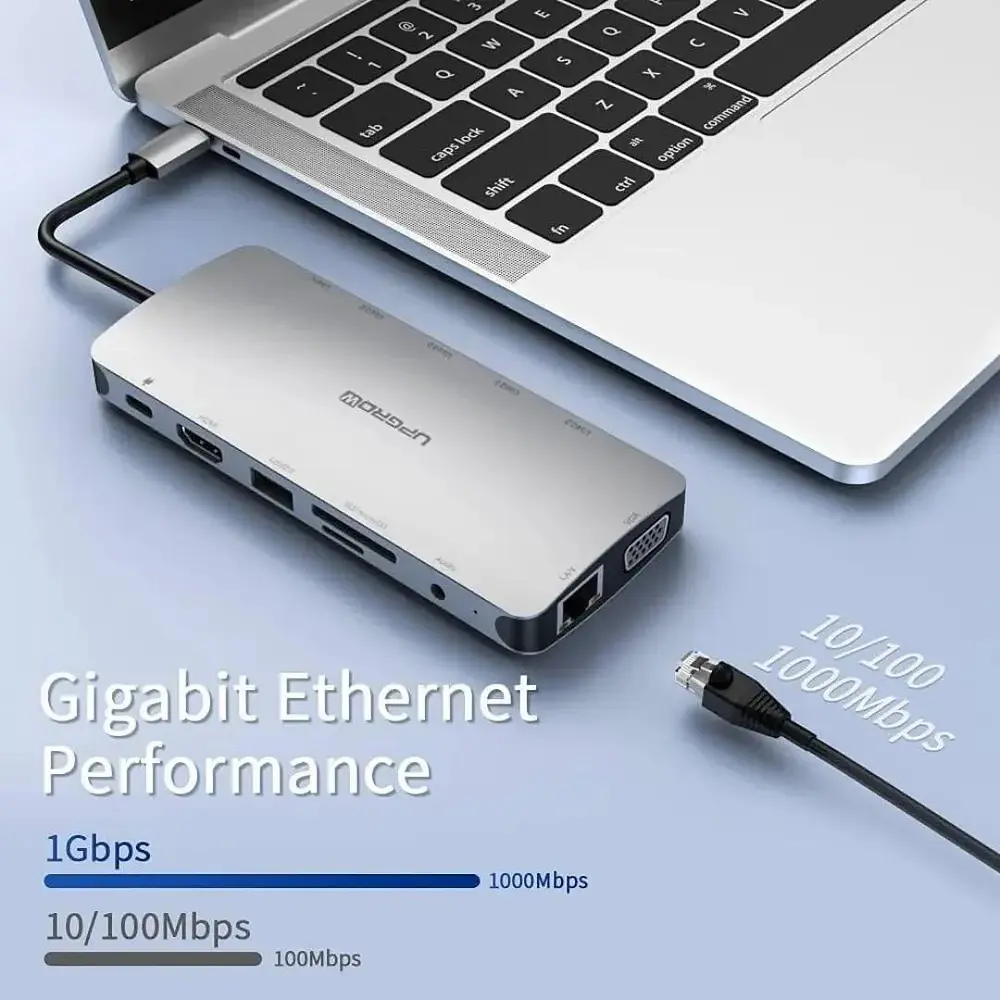 Hub Upgrow Usb Tipo C 13en1 Para Macbook Air 15 M5 A3448 5