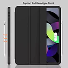 Mica + Smart Case Para Ipad Air 11 M4 Chip (2026) A3459 A3460 A3463 Negro 3