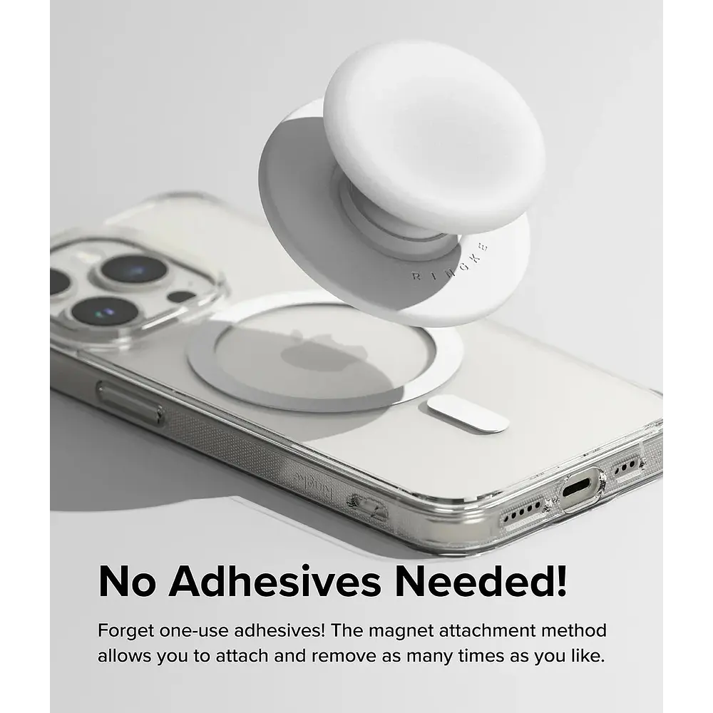 Ringke Pop Socket (mag) Para Galaxy S26 Plus Ultra Blanco 2
