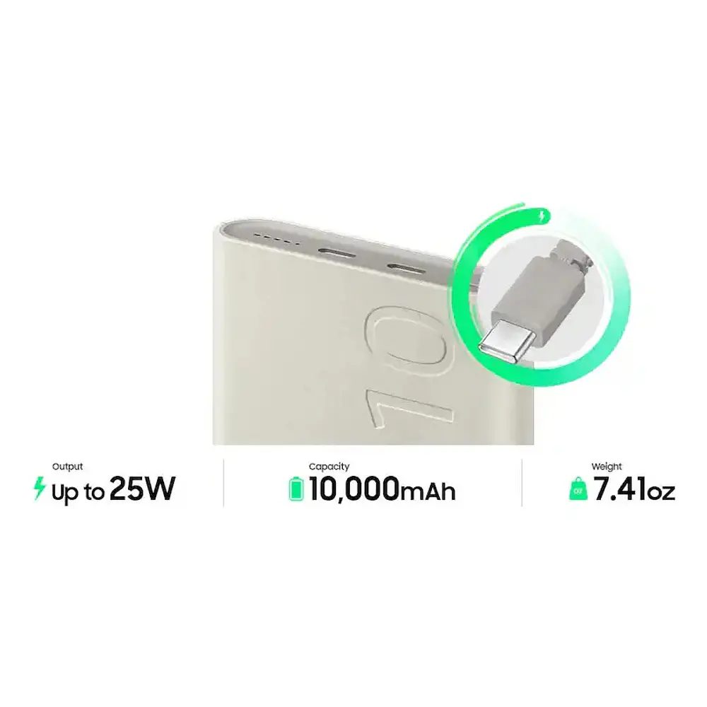 Samsung Batería Inalámbrica 25w Wireless Battery Pack 10000mah Para Galaxy S26 Plus Ultra 2