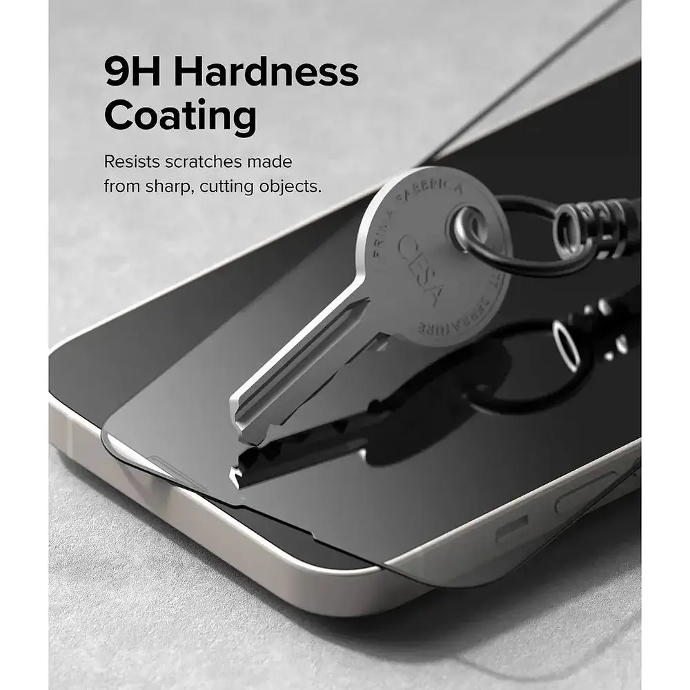 Mica De Vidrio Ringke Para Iphone 17e (2026) Con Instalador 5