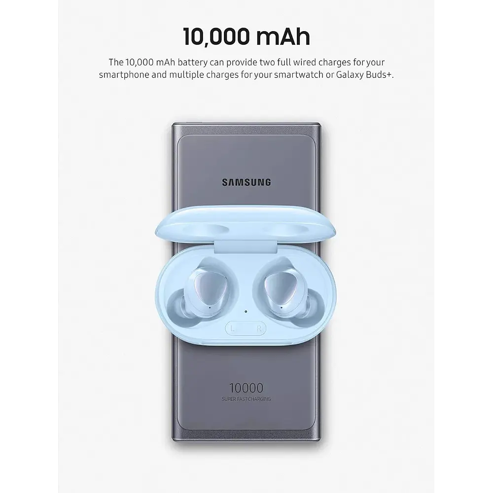 Samsung Batería Externa 25w 10000 Inalámbrica Wireless Battery Pack Para Galaxy S26 Plus Ultra 3