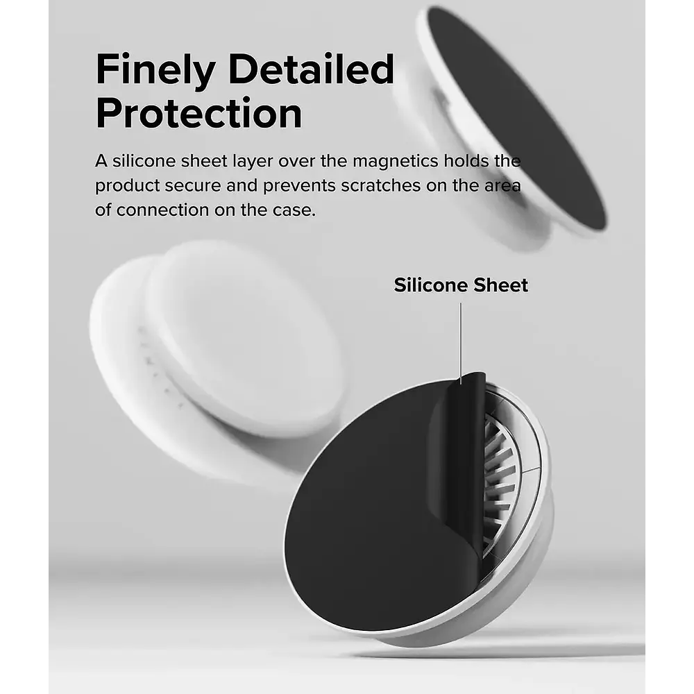 Ringke Pop Socket (mag) Para Iphone 17e (2026) Blanco 6