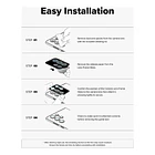 Mica Protector De Cámara Ringke Frame Iphone 17e (2026) 2pcs 9