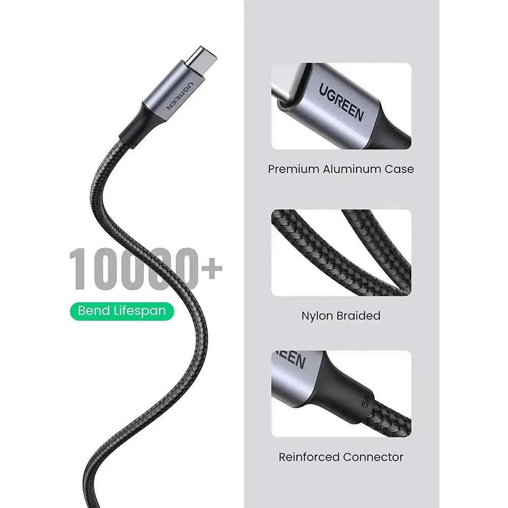 Cable Ugreen 100w 2m Macbook Pro 16 M5 (2026) A3428 A3429 3