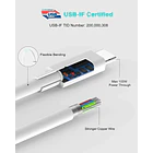 Cable Szpower Usb-c 100w 2m Para Macbook Air 13.6 M5 A3449 2