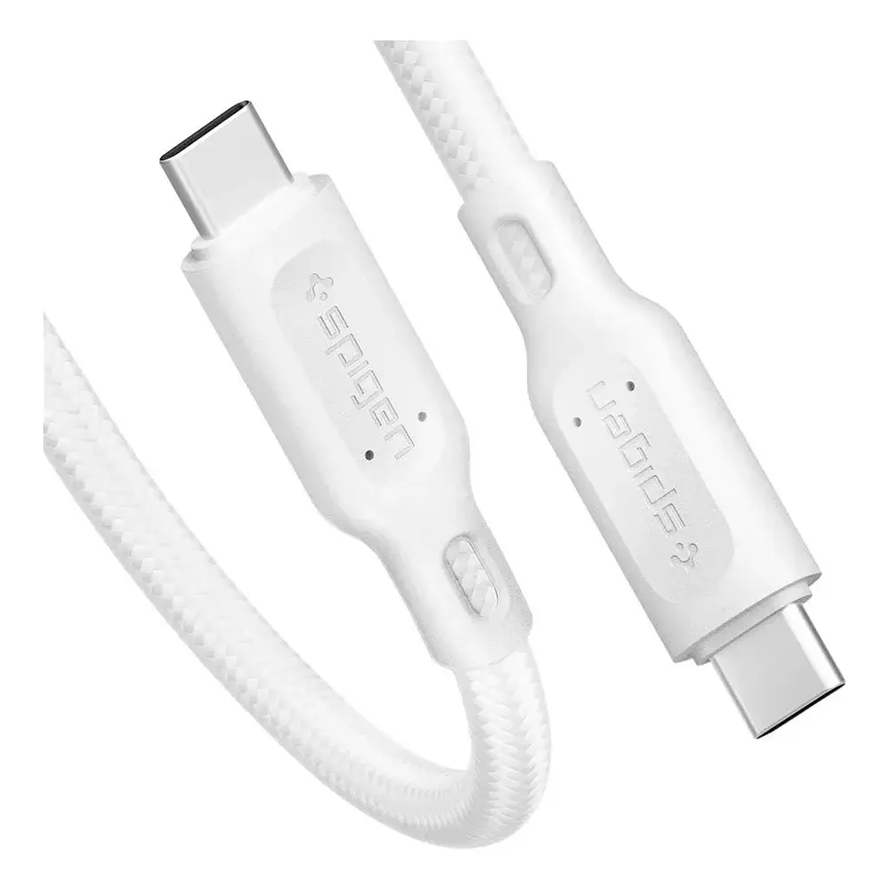 Cable Spigen Nylon Usb-c 1.5m Para iPhone 15 Pro Max 6.7 / iPhone 15 Pro 6.1 / iPhone 15 Normal 6.1 / iPhone 15 Plus 6.7 7