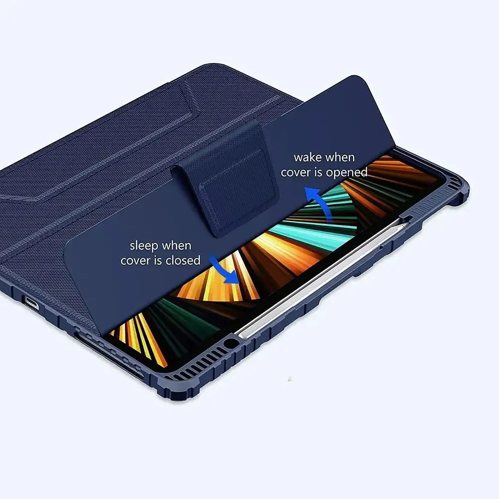 Case Nillkin Bumper Para Ipad Air 11 M4 Chip (2026) A3459 A3460 A3463 Navy 7